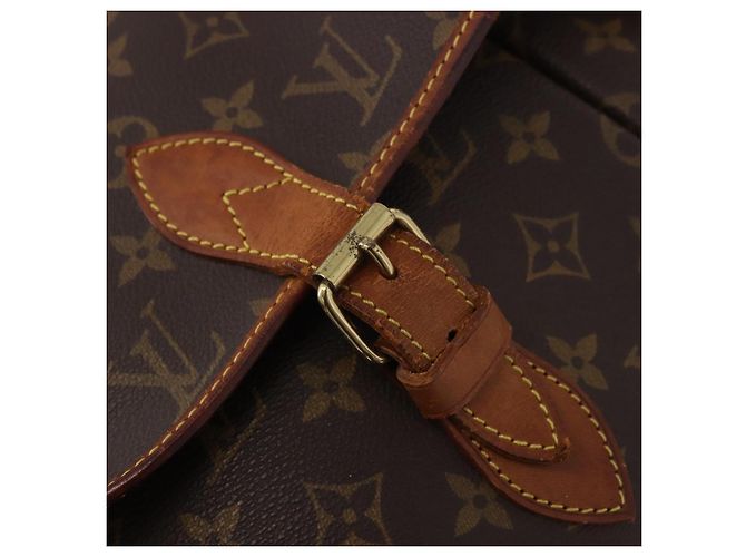 LOUIS VUITTON Borsa a Spalla Monogram Gibeciere GM M42246 LV Auth 187115 Monogramma - vista 18
