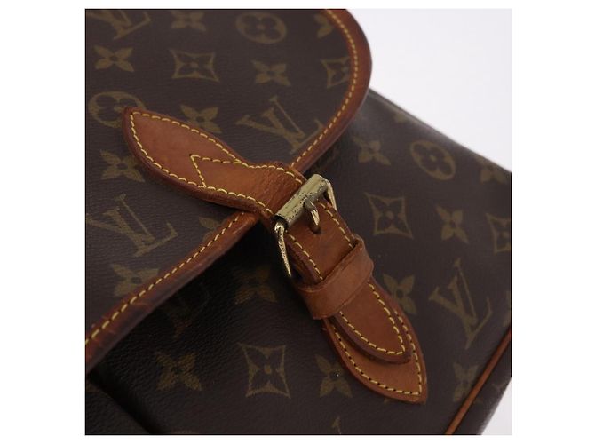 LOUIS VUITTON Borsa a Spalla Monogram Gibeciere GM M42246 LV Auth 187115 Monogramma - vista 19