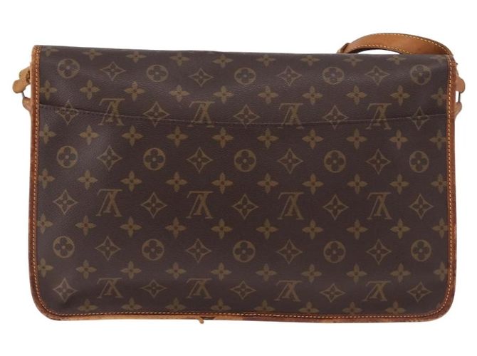 LOUIS VUITTON Borsa a Spalla Monogram Gibeciere GM M42246 LV Auth 187115 Monogramma - vista 2