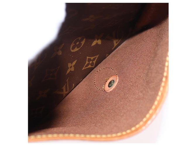 LOUIS VUITTON Borsa a Spalla Monogram Gibeciere GM M42246 LV Auth 187115 Monogramma - vista 27