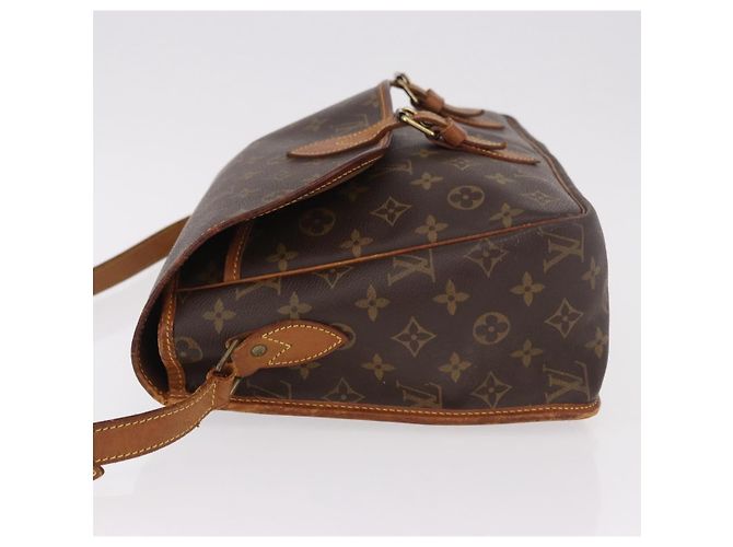 LOUIS VUITTON Borsa a Spalla Monogram Gibeciere GM M42246 LV Auth 187115 Monogramma - vista 4