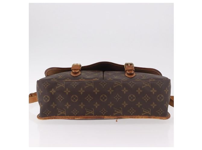 LOUIS VUITTON Borsa a Spalla Monogram Gibeciere GM M42246 LV Auth 187115 Monogramma - vista 5