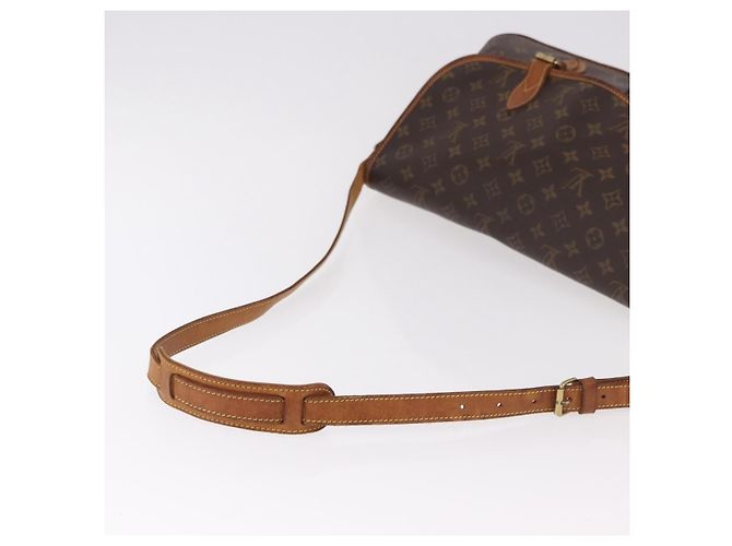 LOUIS VUITTON Borsa a Spalla Monogram Gibeciere GM M42246 LV Auth 187115 Monogramma - vista 8