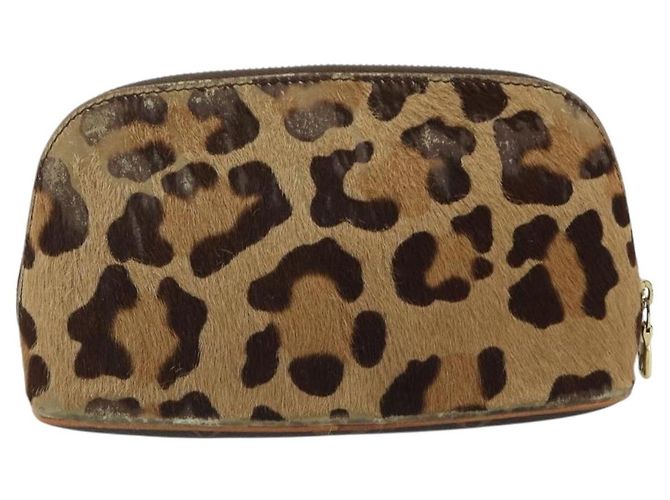 LOUIS VUITTON Monogram Leopard Azzedine Alaa Alma Pouch M99032 LV Auth 185752A Monograma - vista 2