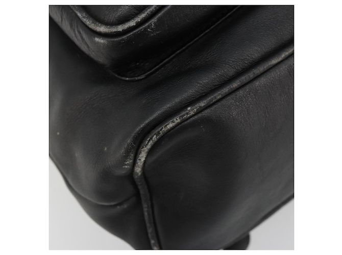 Zaino GUCCI Bamboo in pelle nera e oro 003 2058 0016 Auth BA13350 Nero D'oro - vista 17