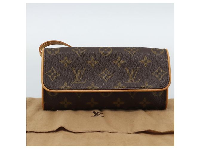 LOUIS VUITTON Monogram Pochette Twin PM Shoulder Bag M51854 LV Auth 186295V Monogramma - vista 12