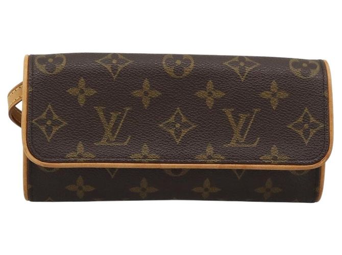 LOUIS VUITTON Monogram Pochette Twin PM Shoulder Bag M51854 LV Auth 186295V Monogramma - vista 13