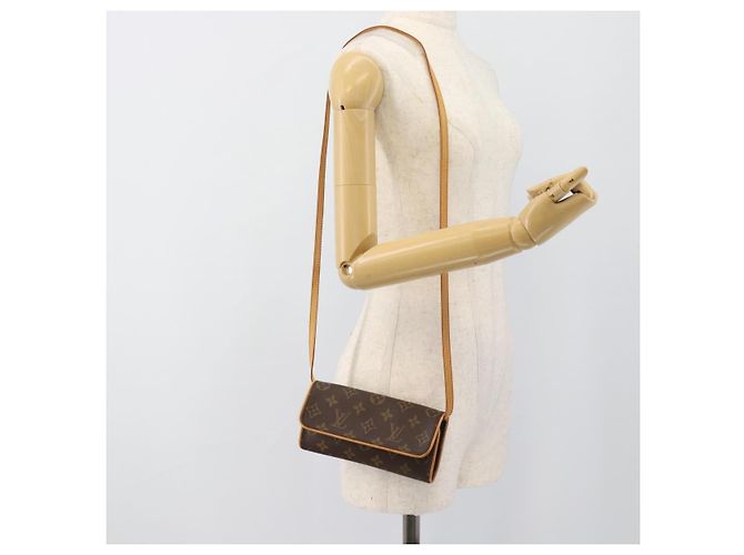 LOUIS VUITTON Monogram Pochette Twin PM Shoulder Bag M51854 LV Auth 186295V Monogramma - vista 21