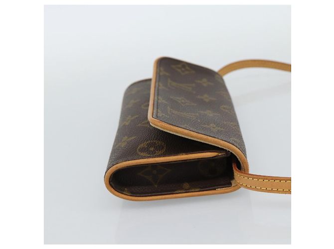 LOUIS VUITTON Monogram Pochette Twin PM Shoulder Bag M51854 LV Auth 186295V Monogramma - vista 4