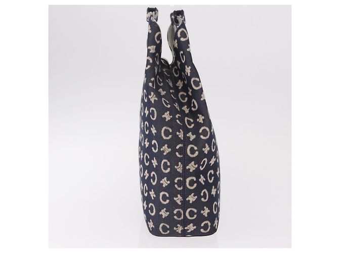 Céline Borsa CELINE C Macadam Canvas Navy Auth 187648V Blu navy - vista 4