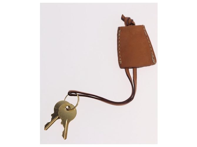 Céline Borsa Boston CELINE Macadam Canvas PVC Pelle Marrone Oro Auth 185992 D'oro - vista 12
