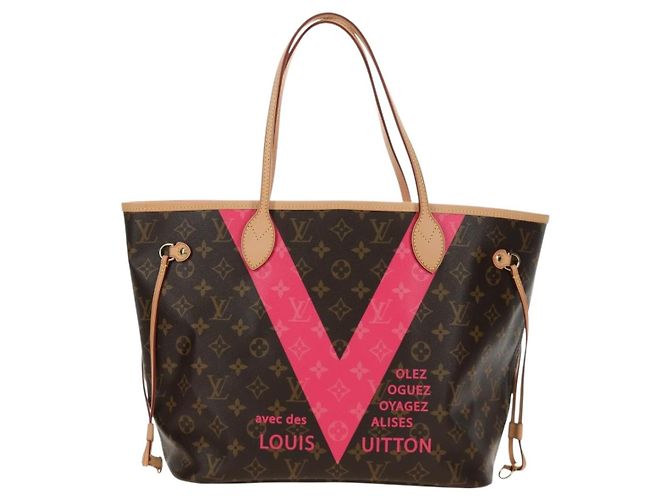 LOUIS VUITTON Borsa Tote Monogram Neverfull MM Grenard M41602 LV Auth BA13466SAM Monogramma - vista 13