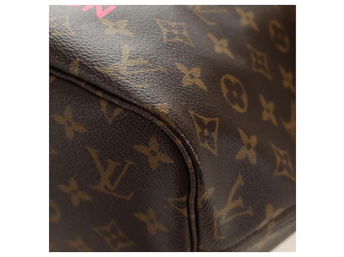 LOUIS VUITTON Borsa Tote Monogram Neverfull MM Grenard M41602 LV Auth BA13466SAM Monogramma - vista 16