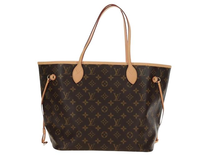 LOUIS VUITTON Borsa Tote Monogram Neverfull MM Grenard M41602 LV Auth BA13466SAM Monogramma - vista 2