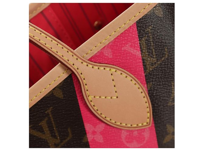 LOUIS VUITTON Borsa Tote Monogram Neverfull MM Grenard M41602 LV Auth BA13466SAM Monogramma - vista 21
