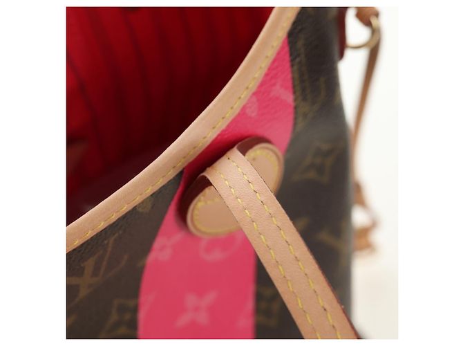 LOUIS VUITTON Borsa Tote Monogram Neverfull MM Grenard M41602 LV Auth BA13466SAM Monogramma - vista 8
