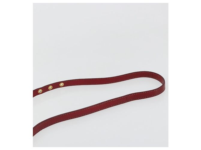 Borsa Miu Miu Ready Lock in pelle 2way Arancione Rosso Oro Auth am11916A D'oro - vista 15