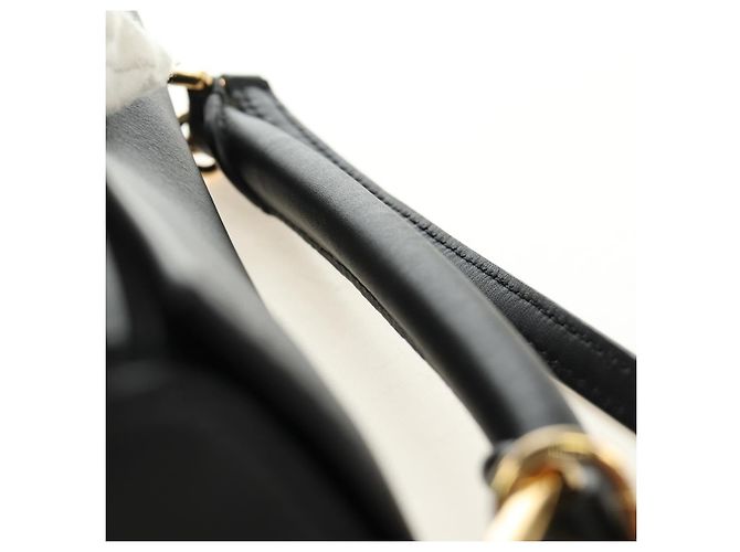 LOEWE × Studio Ghibli Howl's Calcifer Puzzle Mini Bag 2way Black Auth 167415SM Nero D'oro - vista 14