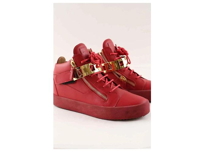 Giuseppe Zanotti Sneakers basse rosse Rosso - vista 3