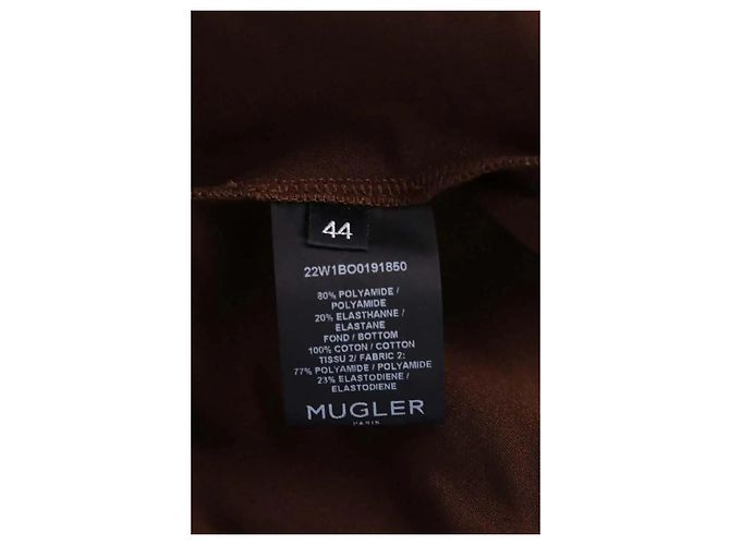 Thierry Mugler Top marrone - vista 6