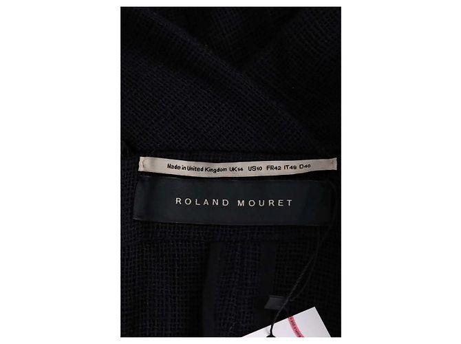 Roland Mouret Chaleco negro - vista 5