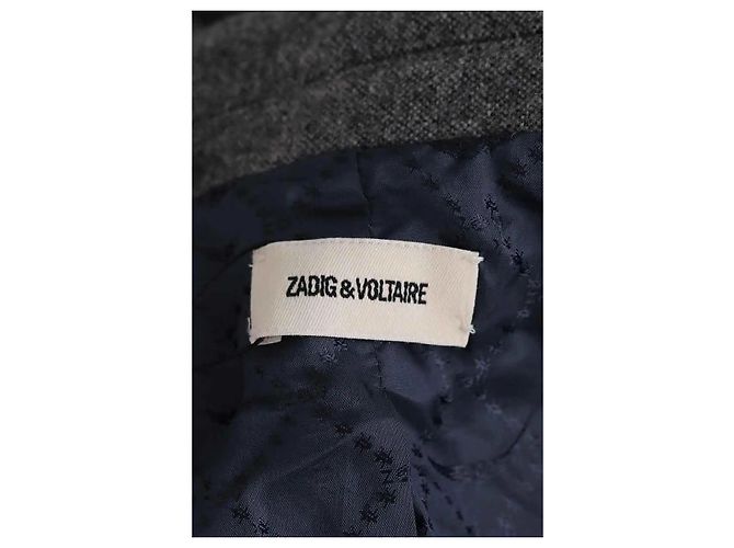 Zadig & Voltaire Cappotto grigio - vista 5