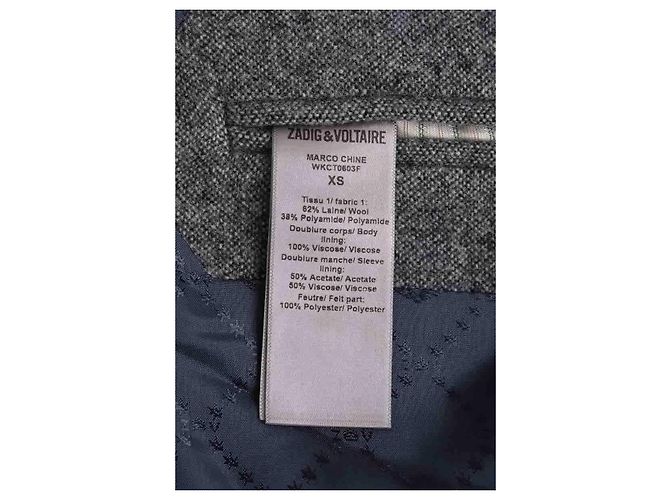 Zadig & Voltaire Cappotto grigio - vista 6