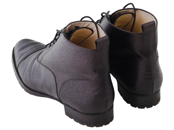 Botas de couro Vivienne Westwood Marrom - vista 4