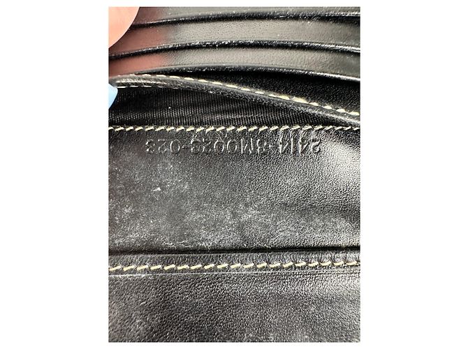 Zucca Vintage Fendi FF Monogram Canvas Wallet Black Silver - view 6
