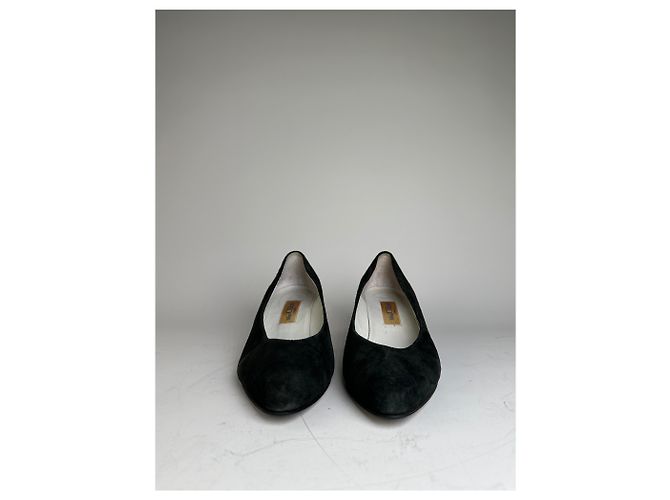 Chloé Décolleté in scamosciato vintage Chloe Nero EU36.5 - vista 6