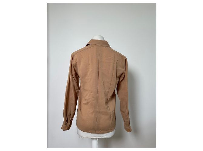 New Look Camicia in seta vintage Dior Beige S - vista 13
