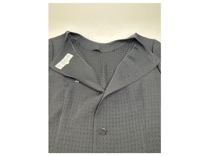 Vintage Givenchy Zweiteiler Anzug Schwarz L - Ansicht 12