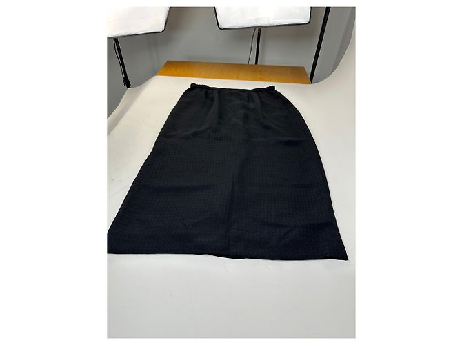 Vintage Givenchy Zweiteiler Anzug Schwarz L - Ansicht 14