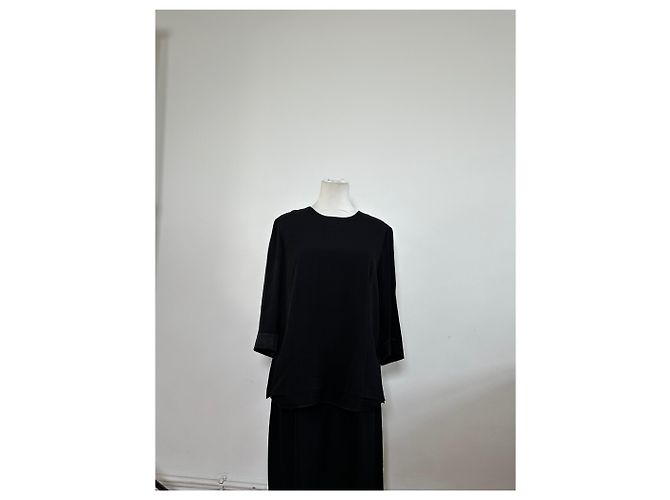 Vintage Givenchy Zweiteiler Anzug Schwarz L - Ansicht 3