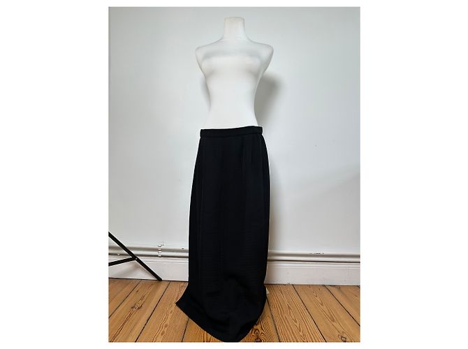 Vintage Givenchy Zweiteiler Anzug Schwarz L - Ansicht 5