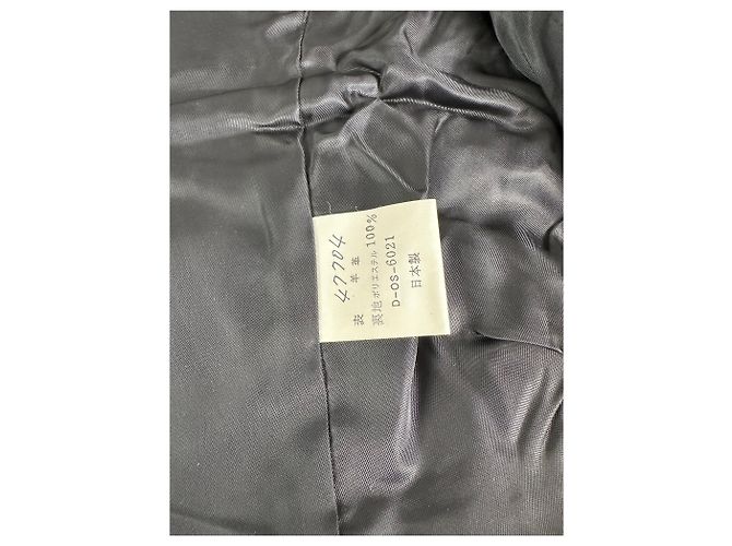Chloé Vintage Chloe Wildlederjacke mit Kunstpelzkragen Schwarz L - Ansicht 7