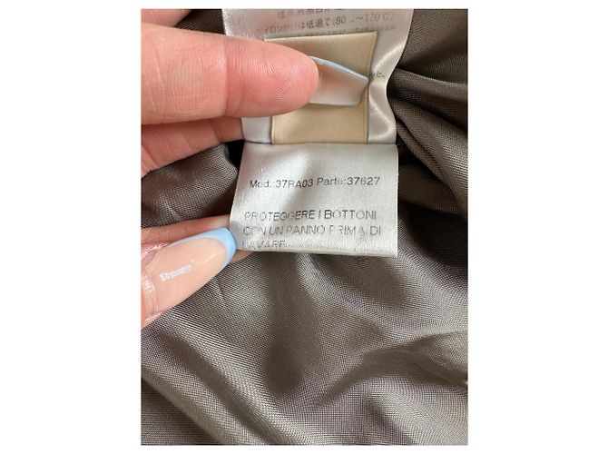 Emilio Pucci Vintage Pucci Wollmischgewebe Mantel Mintgrün S - Ansicht 10