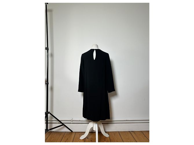 Robe sans manches vintage Miu Miu noire env. années 2000 M - vue 3