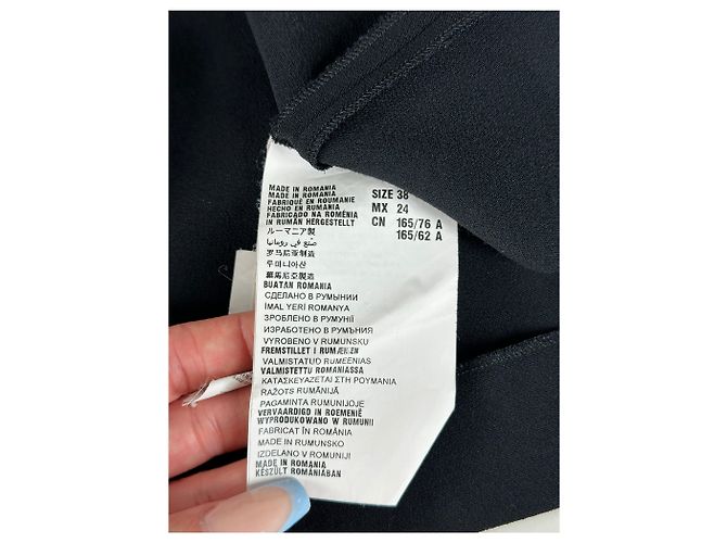 Robe sans manches vintage Miu Miu noire env. années 2000 M - vue 5