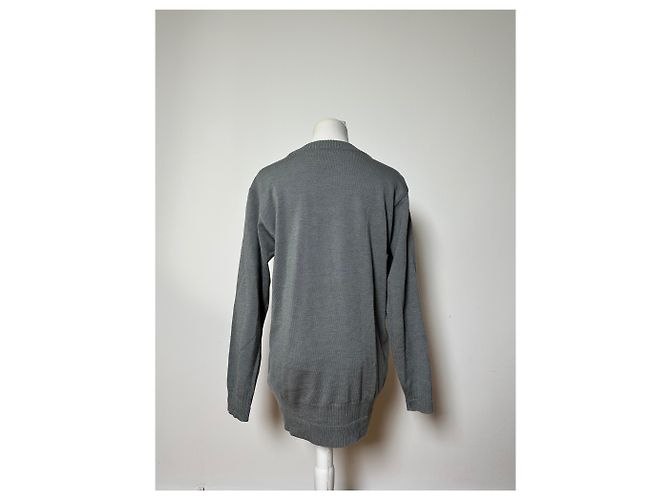 Chloé Vintage Chloe Baumwoll-Cardigan Grau L - Ansicht 11