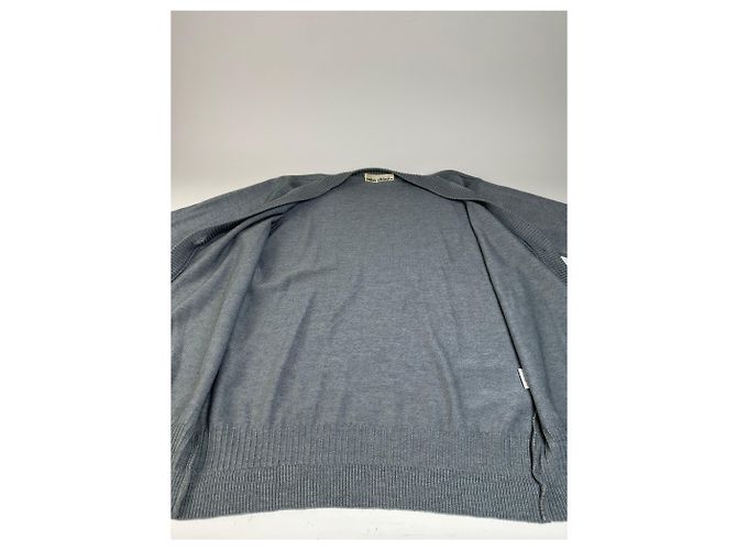 Chloé Vintage Chloe Baumwoll-Cardigan Grau L - Ansicht 5