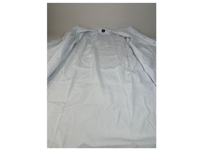 Camicia in cotone vintage Yves Saint Laurent da uomo azzurro L Blu - vista 4