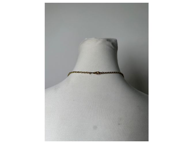 Collana Teddy Bear Vintage Vivienne Westwood Oro Argento D'oro - vista 3