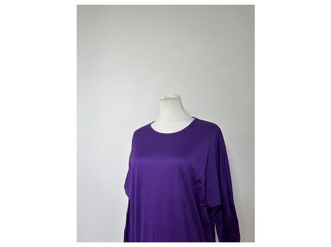 Chloé Felpa in cotone vintage Chloe Viola L Porpora - vista 7