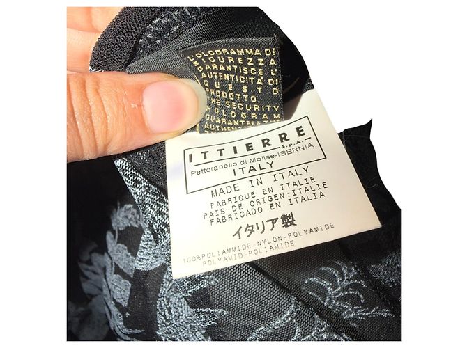Just Cavalli X Roberto Cavalli Top de malla estampado tatuaje Negro - vista 6