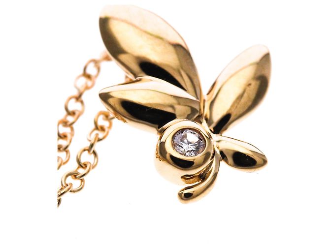 Tiffany & Co Collana Tiffany Olive Leaf in oro rosa D'oro - vista 6