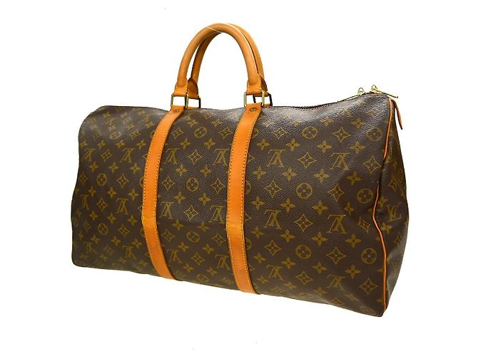 Louis Vuitton Keepall Monogram Canvas 50 Marrom - vista 2