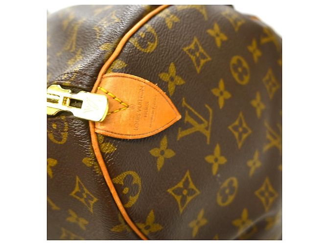 Louis Vuitton Keepall Monogram Canvas 50 Marrom - vista 4