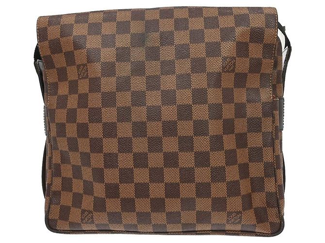 Louis Vuitton Naviglio Damier Ebene Marrone - vista 2