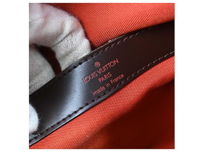 Louis Vuitton Naviglio Damier Ebene Marrone - vista 4